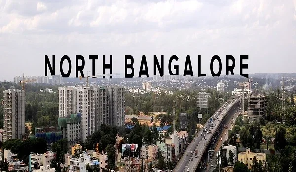 North Bangalore skyline with high-rise residential development