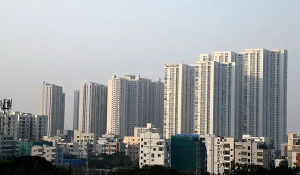 Bangalore residential high-rise skyline seen across the city